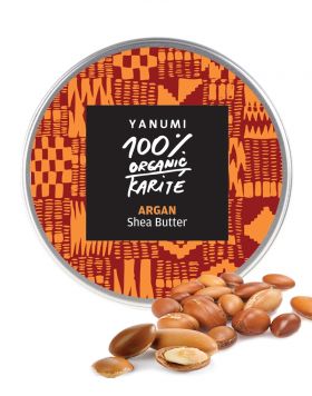 100 % naravno, hladno stiskano karitejevo maslo z arganovim oljem - Yanumi