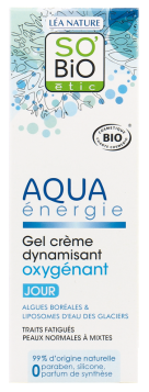 Aqua Energie dnevni kremni gel Oxygen - SO’BiO étic