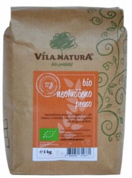Bio neoluščeno proso - Vila natura, 1000g