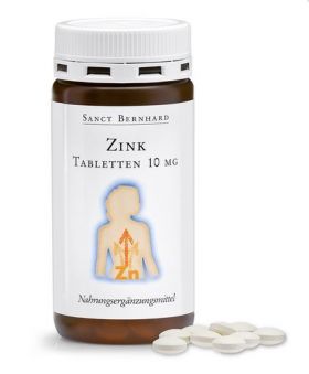 Tablete s cinkom - Sanct Bernhard, (210 kom) 104g