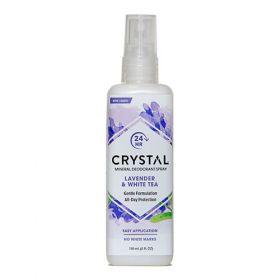 Dezodorant Crystal Essence - Natural protection Spray - Sprej sivka - beli čaj