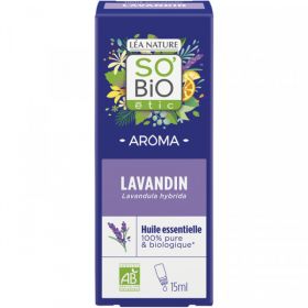 Eterično olje sivke lavandin bio - SO’BiO étic, 15 ml
