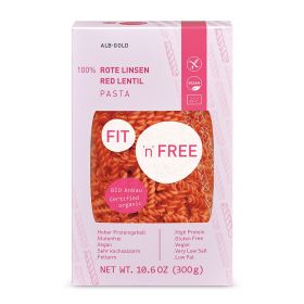 Svedri iz rdeče leče bio - brez glutena - Fit'n'Free, 300 g