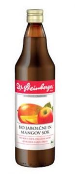 Bio jabolčni in mangov sok - Dr.Steinberger, 750ml