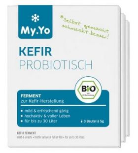 Ferment za pripravo kefirja, probio 3x5g – do 30 litrov, MY.YO 