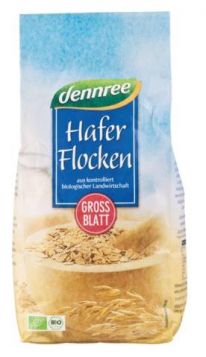 Ovseni kosmiči, veliki lističi bio - Dennree, 500g