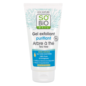 Gel piling za obraz s čajevcem - SO’BiO étic, 150 ml