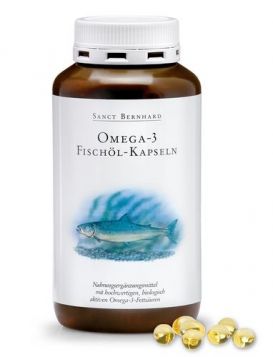 Omega 3, ribje kapsule - Sanct Bernhard, 400 kapsul