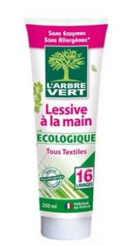 Ekološko čistilo za ročno pranje perila - L'ARBRE VERT, 250ml