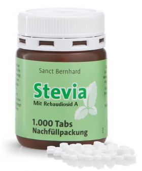 Stevia tabletke - Sanct Bernhard, 1000 kom.