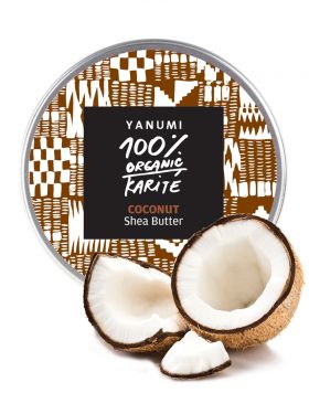 100 % naravno, hladno stiskano karitejevo maslo s kakavom - Yanumi