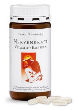 Vitaminske kapsule za moč živcev - Sanct Bernhard, 180 kom.