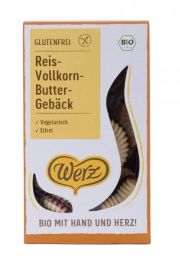 Riževi masleni piškoti s čokolado, brez glutena - Werz, 125 g