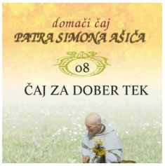 ČAJ ZA DOBER TEK - Domači čaj Patra Simona Ašiča št.8, 50g