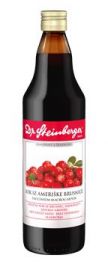 Sok iz ameriške brusnice - Dr.Steinberger, 750ml