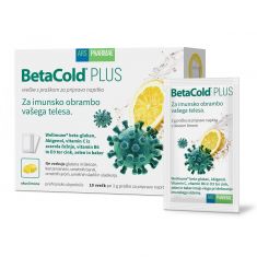 BetaCold Plus 10 vrečk, 3g - prehransko dopolnilo - ArsPharmae