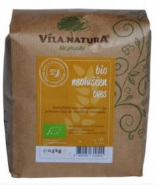 Bio neoluščen oves - Vila natura, 500g