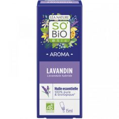 Eterično olje sivke lavandin bio - SO’BiO étic, 15 ml