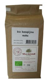 Bio konopljina moka - Vila natura, 500g
