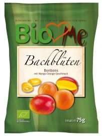 Bio bonboni z Bachovimi kapljicami mango pomaranča - BIOMe