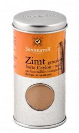 Cimet - mleti - Ceylon - blagi - SONNENTOR, 40g